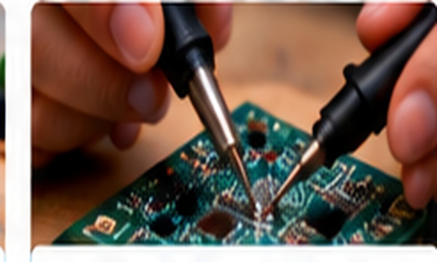 DIY electronics soldering